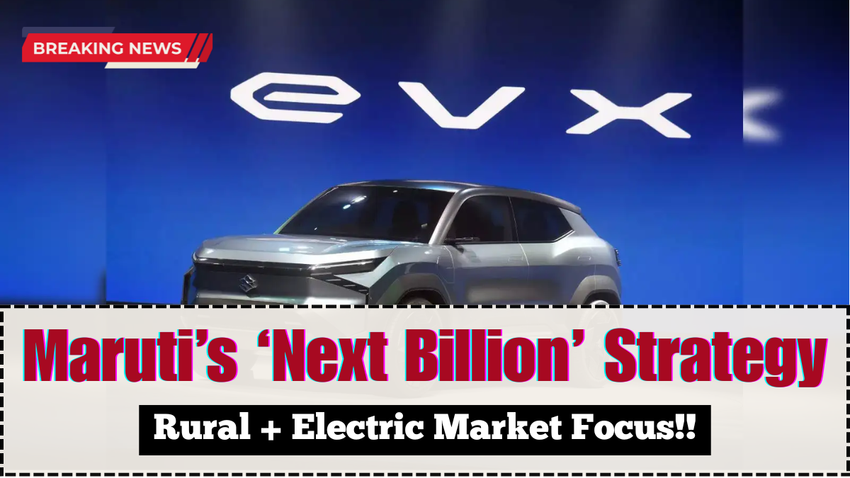 Maruti’s ‘Next Billion’ Strategy – Rural + Electric Market Focus