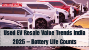 Used EV Resale Value Trends India 2025 – Battery Life Counts
