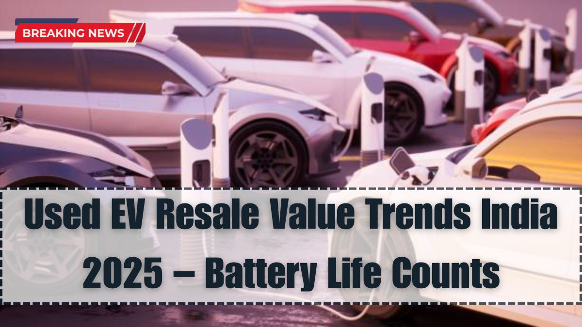 Used EV Resale Value Trends India 2025 – Battery Life Counts