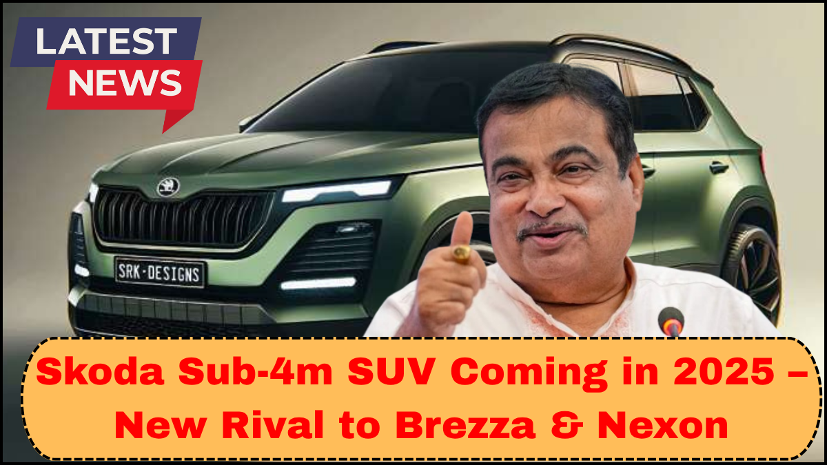 Skoda Sub-4m SUV Coming in 2025 – New Rival to Brezza & Nexon